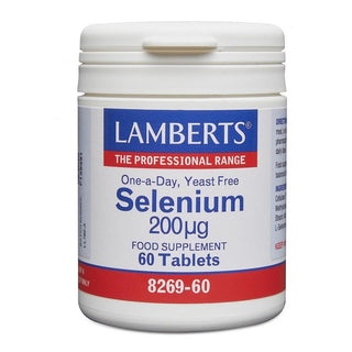 LAMBERTS Selenium 200µg 60 tablets
