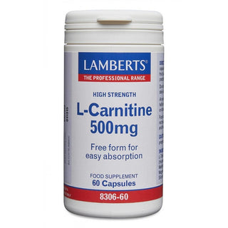 LAMBERTS L-Carnitine 500mg 60 tablets
