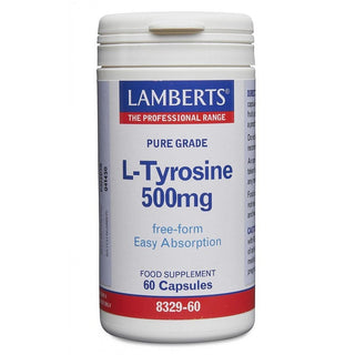 LAMBERTS L-Tyrosine 500mg 60 capsules