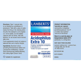 Acidophilus Extra 10 30 capsules