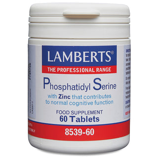 LAMBERTS Phosphatidyl Serine 100mg With Zinc 60 tablets