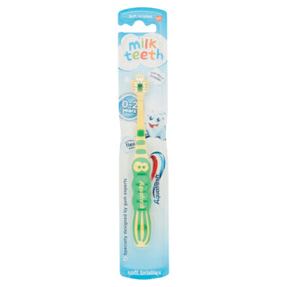 AQUAFRESH Milk Teeth Soft Bristles Toothbrush 0-2 Years