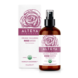 ALTEYA Organics Rose Water Spray Amber Glass 240ml