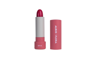ALBUS & FLORA Multi-Active Lip Balm- Snowberry Red 4g