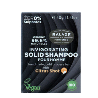 Solid Shampoo For Men - Citrus 40g