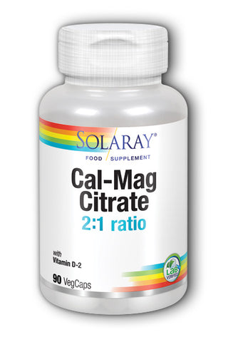 Cal-Mag Citrate 2:1 With Vitamin D2 90 capsules