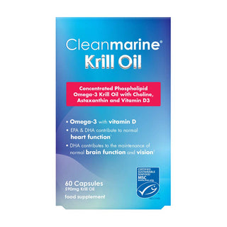 CLEANMARINE Krill Oil 60 capsules