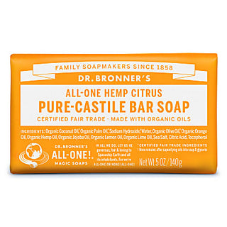 DR BRONNER'S Pure-Castile Bar Soap - Citrus 140g