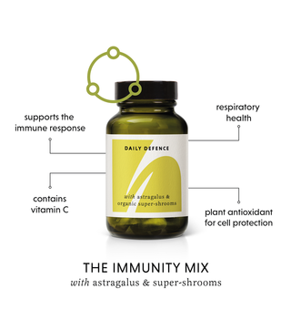 Daily Defence | Immunity Mix With Astragalus & Organic Super-Shrooms 60 capsules