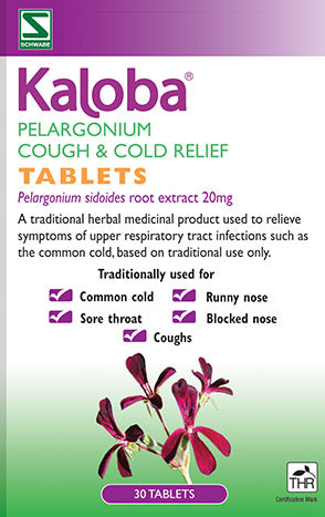 KALOBA Pelargonium Cough & Cold Relief Tablets 100ml