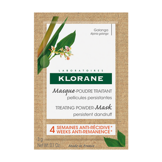 Klorane - Galangal Anti-Dandruff Mask-Powder Treatment - Persistent Dandruff 3g