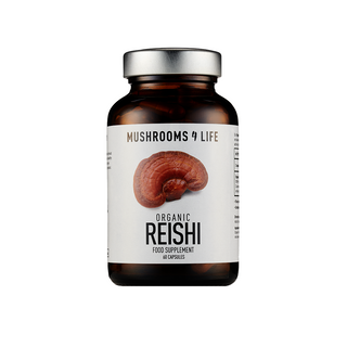 MUSHROOMS4LIFE Organic Reishi Capsules 60 capsules