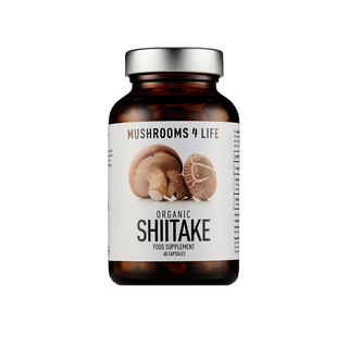MUSHROOMS4LIFE Organic Shiitake 60 capsules