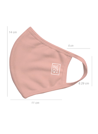 Reusable Face Mask (Adult S/M-Pink) 3 units