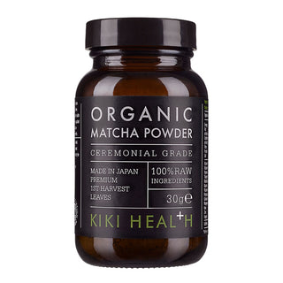 KIKI HEALTH Organic Ceremonial Grade Matcha Powder 30g