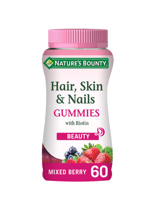 Hair, Skin and Nails Gummies with Biotin 60 pastilles