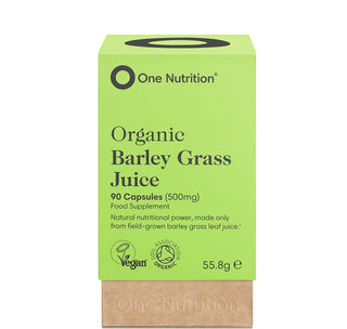ONE NUTRITION Barley Grass Capsules 500mg 90 capsules