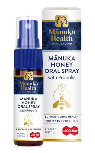 MGO 400+ Manuka Honey & Propolis Throat Spray 20ml
