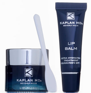 KAPLAN MD SKINCARE Perfect Pout Duo - Mini Lip Mask + Lip Balm Set In Crystal Clear