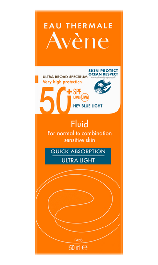Very High Protection Fluid For Sensitive Skin SPF-50+ 50ml