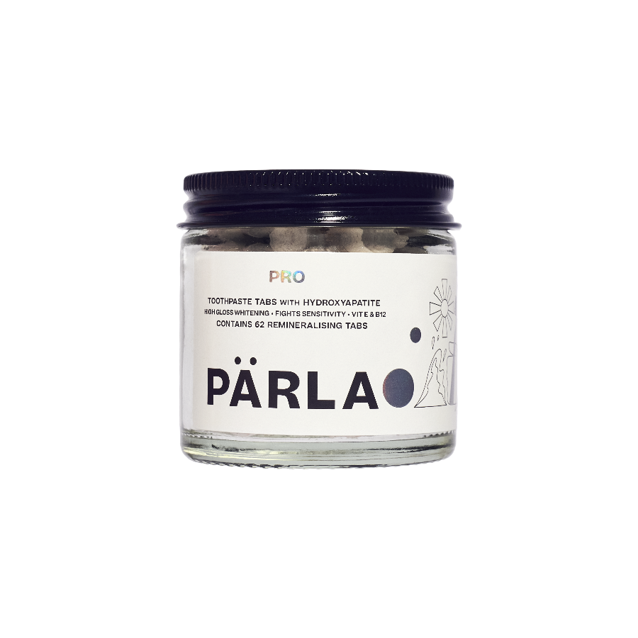 PÄRLA Pro High Gloss Whitening Sensitive Toothpaste Tabs For