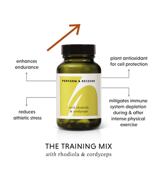 Perform & Recover | Training Mix With Rhodiola & Cordyceps 60 capsules