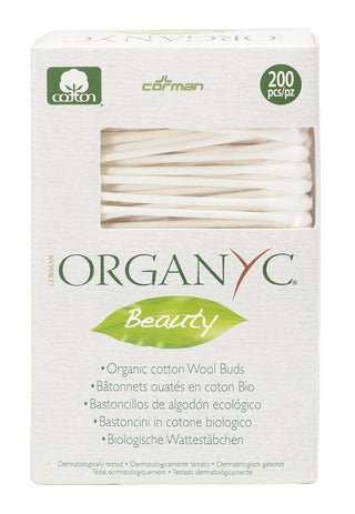 100% Organic Cotton Buds (Biodegradable) 200g