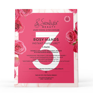 SEOULISTA BEAUTY Rosy Hands Instant Manicure 3 pack