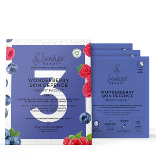 SEOULISTA BEAUTY Wonderberry Instant Facial 3 pack