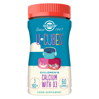U-Cubes Calcium & D3 60 pastilles