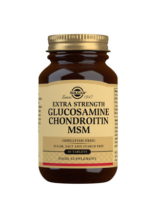 SOLGAR Extra Strength Glucosamine Chondroitin MSM 60 tablets
