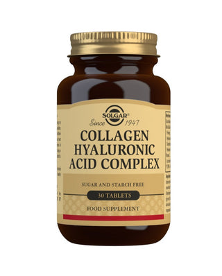 SOLGAR Collagen Hyaluronic Acid Complex 30 tablets