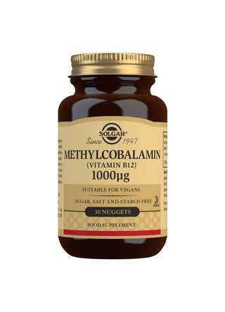 SOLGAR Methylcobalamin (Vitamin B12) 1000µg Nuggets 30 units