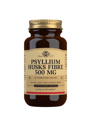 SOLGAR Psyllium Husks Fibre 500mg 200 capsules