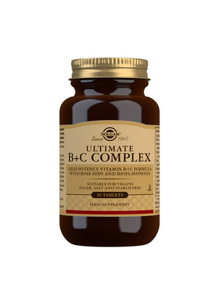Ultimate B+C Complex 30 tablets