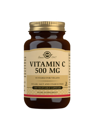 SOLGAR Vitamin C 500 mg Vegetable Capsules 100 capsules