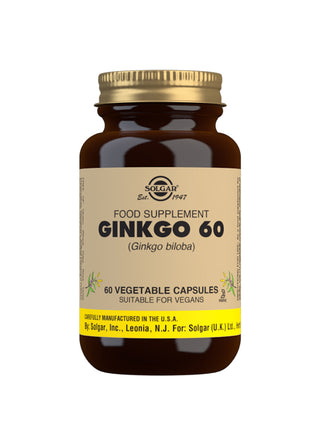 SOLGAR Ginkgo 60 capsules