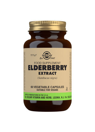 SOLGAR Elderberry Extract 60 capsules