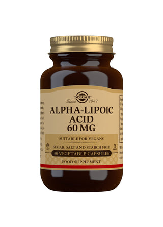 SOLGAR Alpha-Lipoic Acid 60mg 50 capsules
