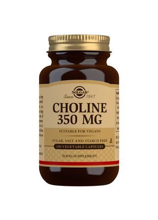 SOLGAR Choline 350mg 100 capsules