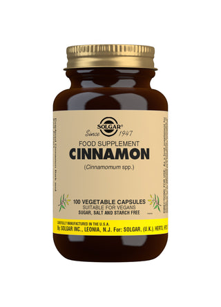 SOLGAR Cinnamon 100 capsules