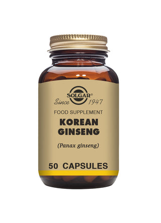 SOLGAR Korean Ginseng 50 capsules