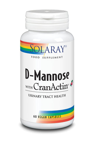 SOLARAY D-Mannose + Cranactin* 60 capsules