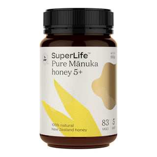 Pure Mānuka Honey 5+ Mgo 83+ 500g