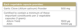Garlic Powder 90 capsules