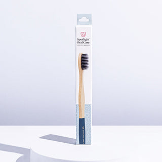 Teal Bamboo Toothbrush