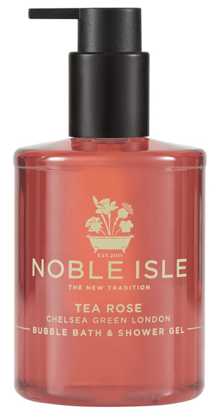 NOBLE ISLE Tea Rose Bubble Bath & Shower Gel 250ml
