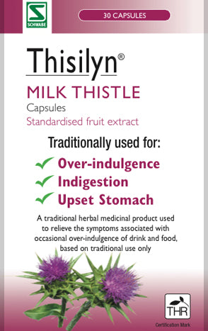 THISILYN Maximum Strength Milk Thistle 30 capsules