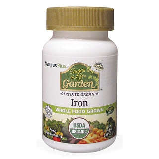 Organic Iron 18mg 30 capsules
