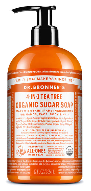 Organic Pump Soap - Tea Tree 355ml